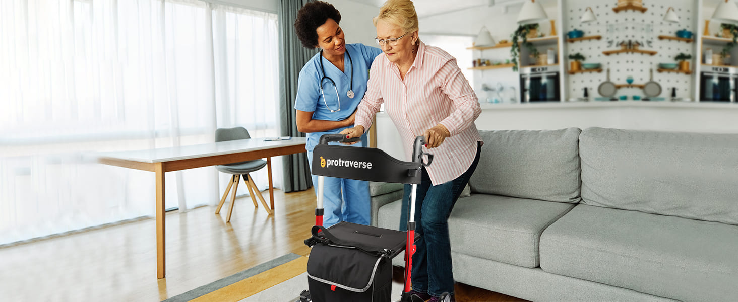 Rollator VS Standard Walker: Which Is Better for Postoperative Recovery | ProTraverse