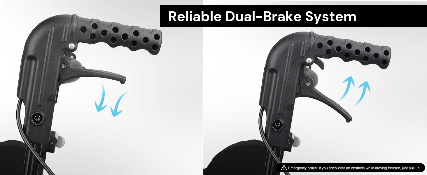wheelchair brakes#a02 gray pc