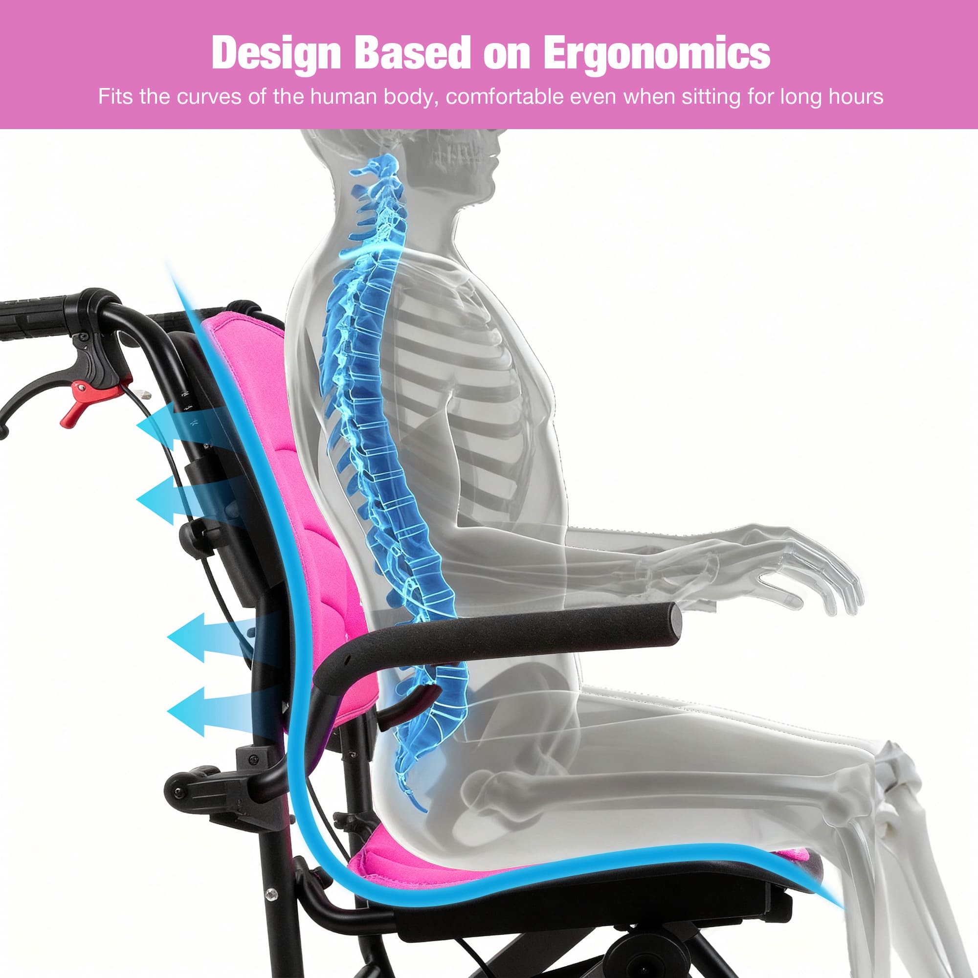 transport wheelchair design on ergonomics