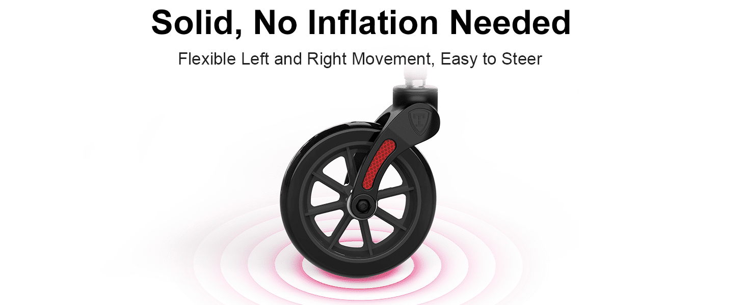 safe manual wheelchair with flexible wheels#a08s red