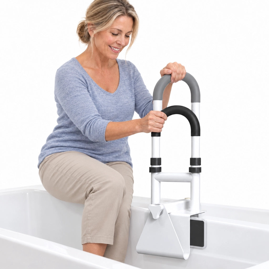 Adjustable Bath Grab Bar for Seniors
