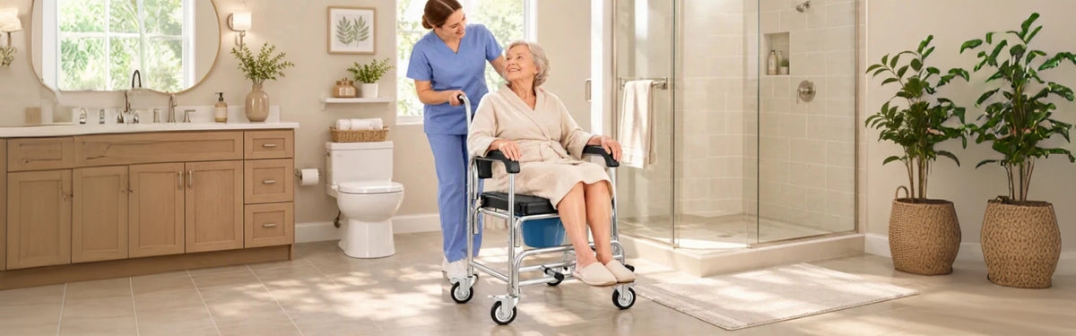 Commode Wheelchair
