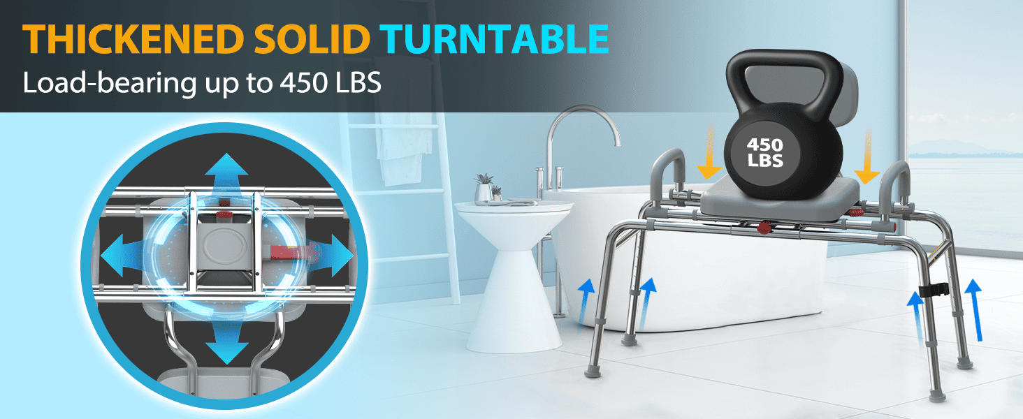 bariatric shower chair 500 lb capacity#hh10 pc