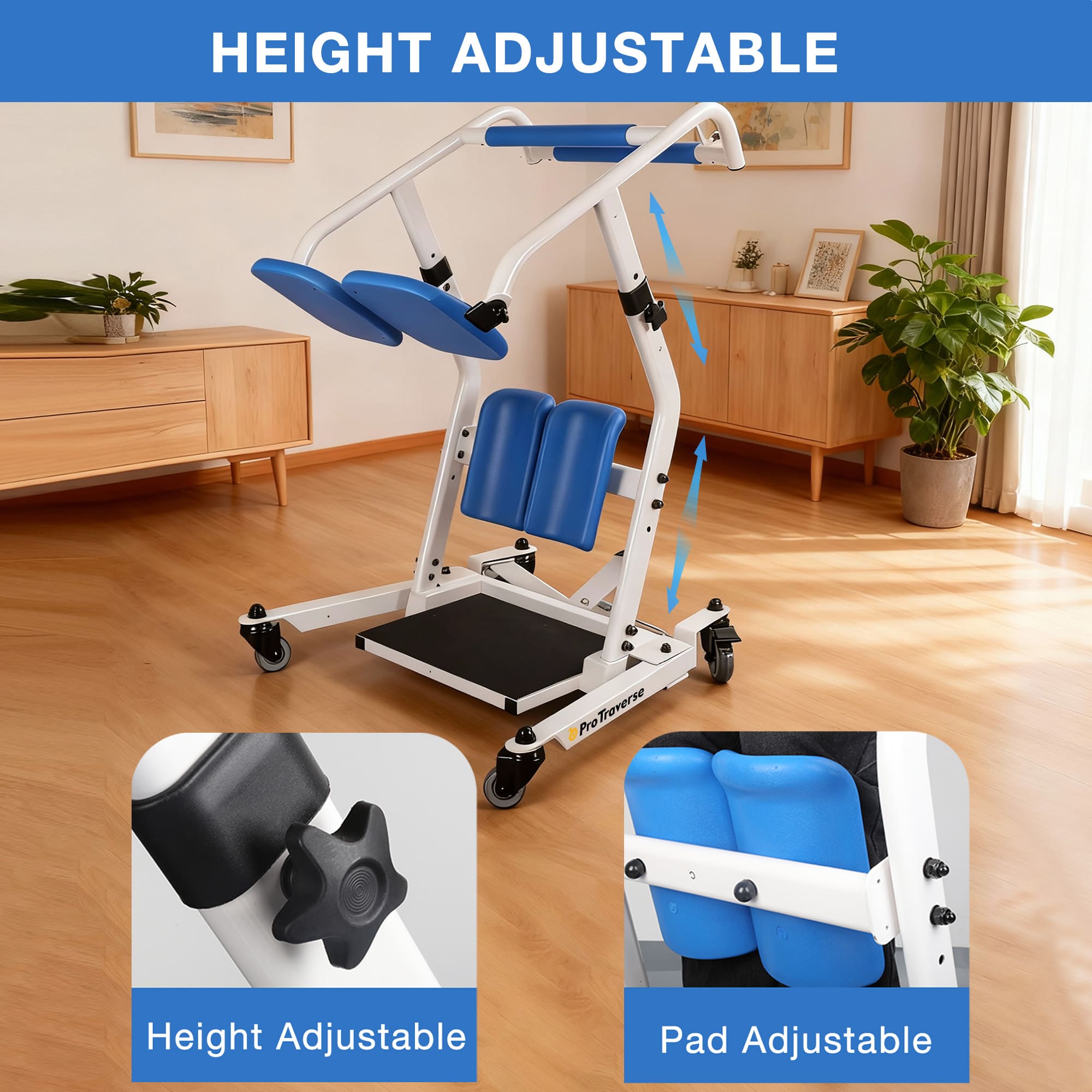 adjustable sit to stand lift#sal02