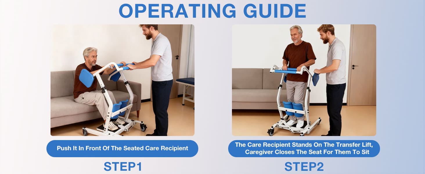 how to use a sit to stand lift#sal02 pc