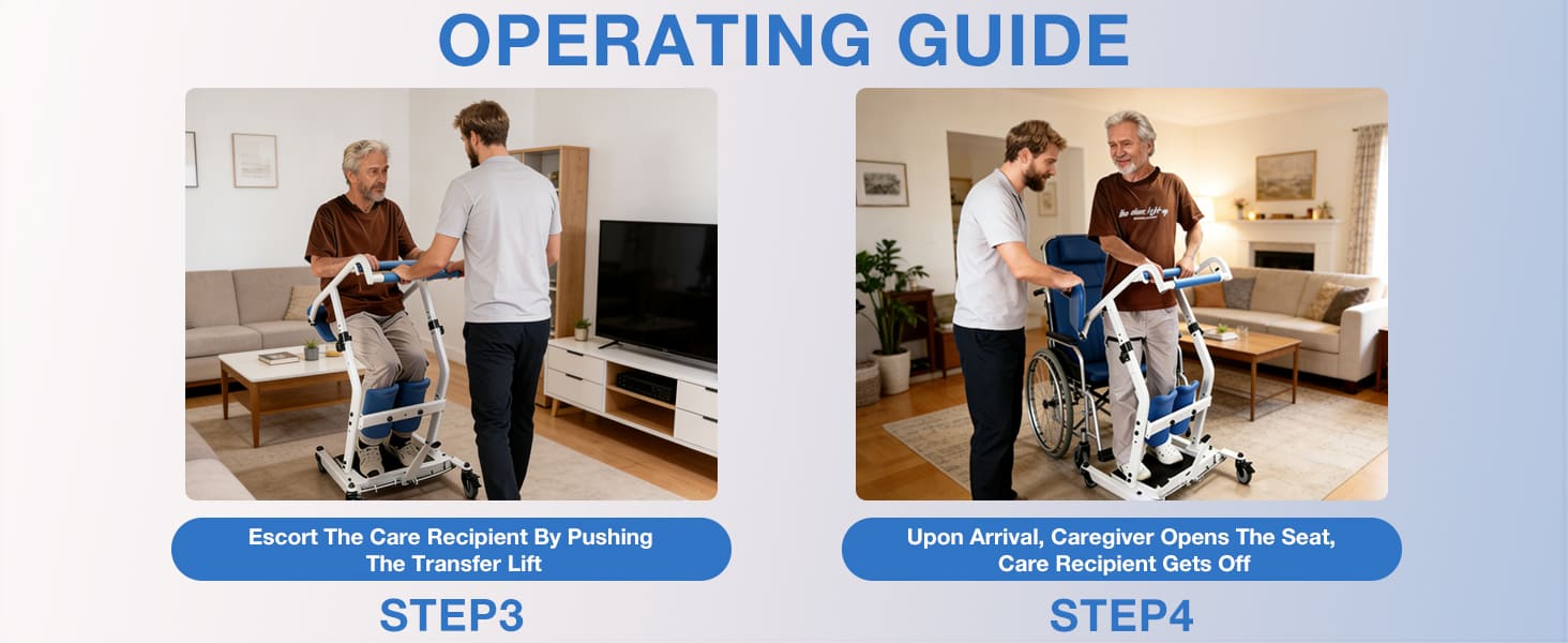 how to use sit to stand lift#sal02 pc