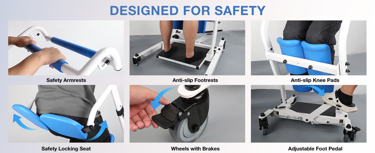 sit to stand lift designed for safety#sal02 pc