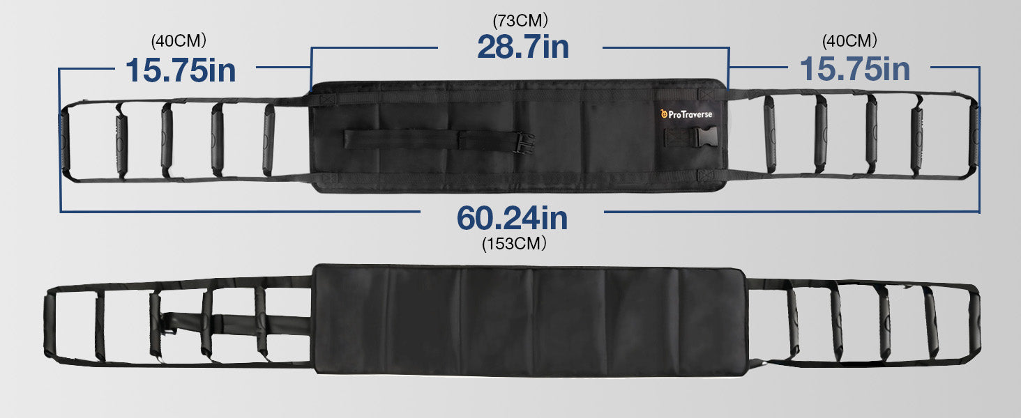 transfer belt size table