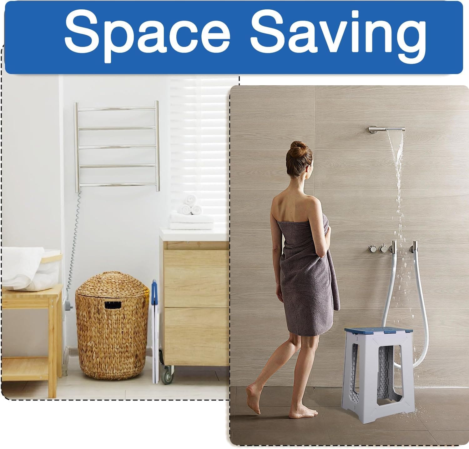 portable shower stool