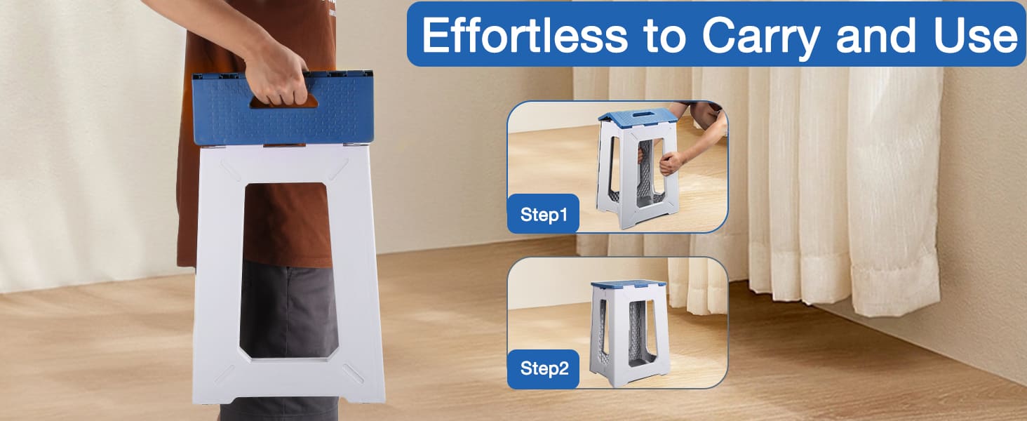 folding shower stool