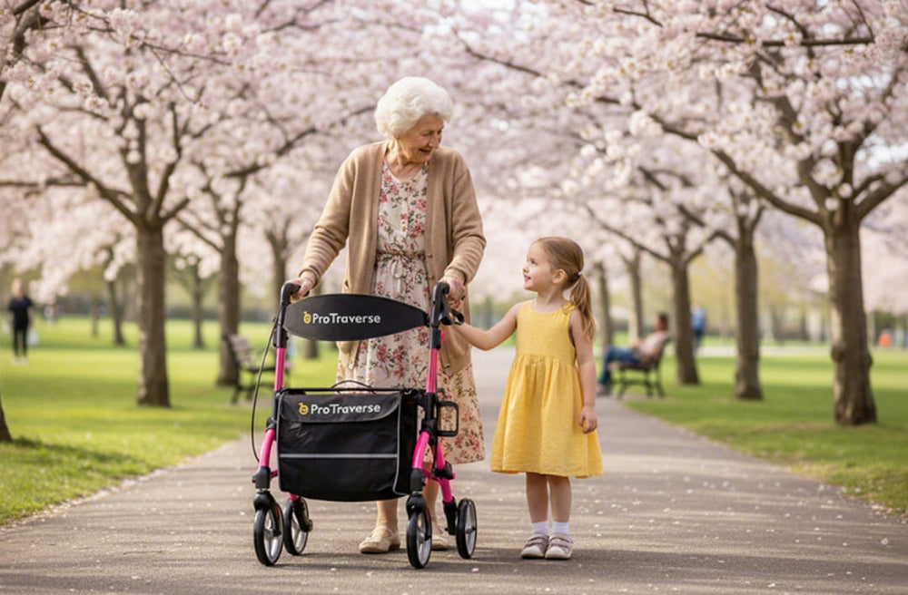 Using a Rollator Walker at Home | Tips for Small Spaces – ProTraverse