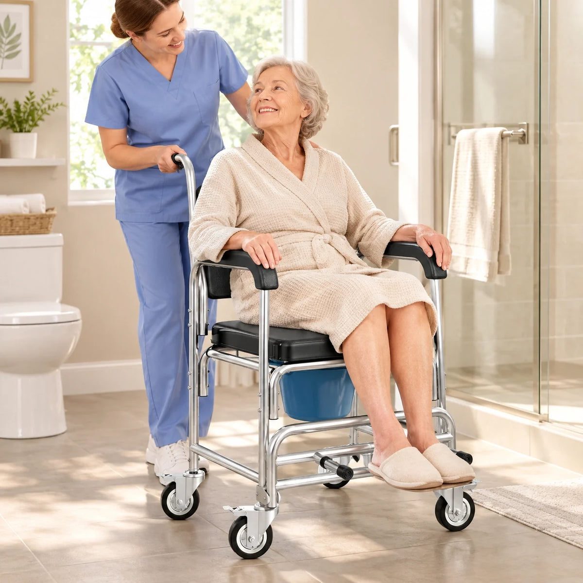 Commode Wheelchair