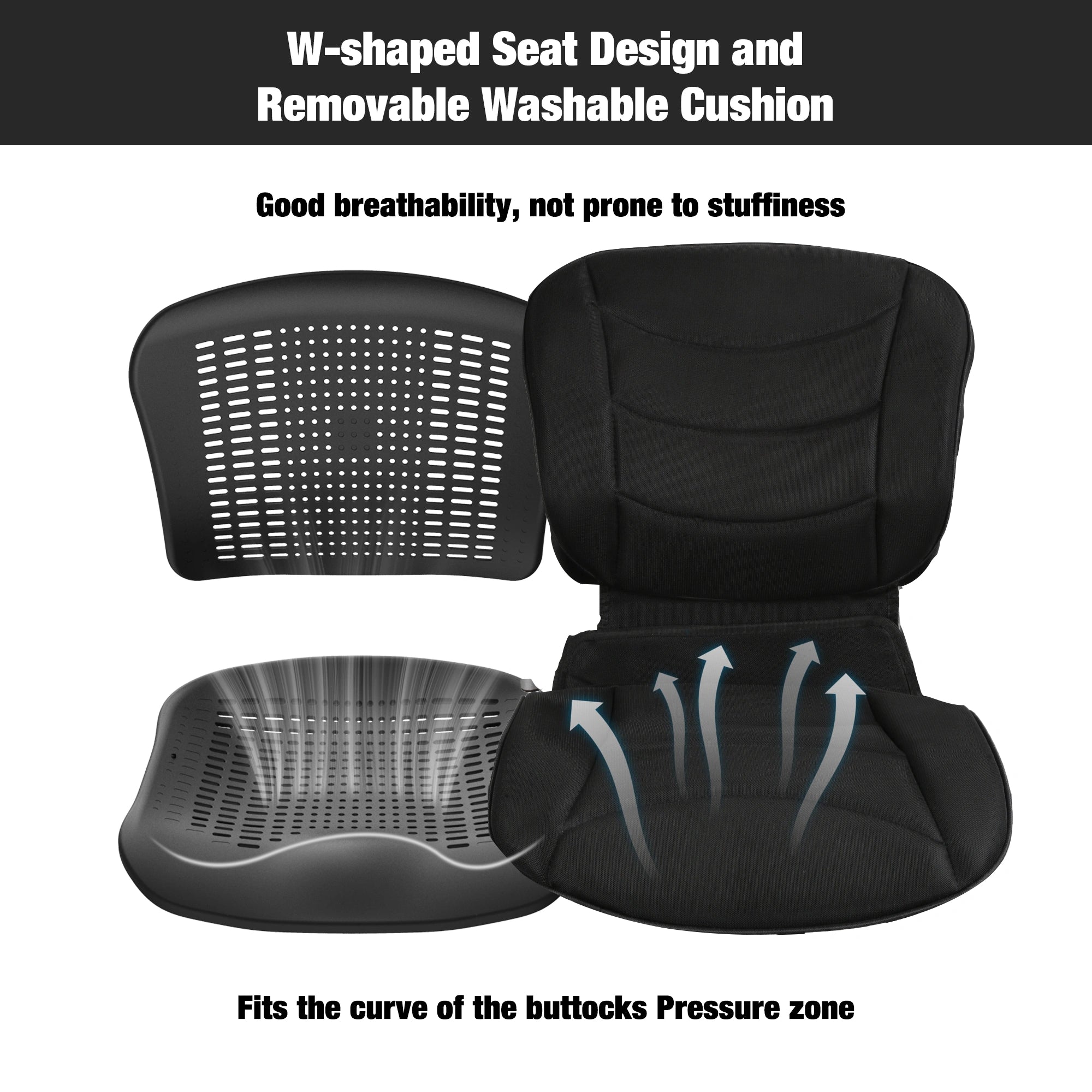 Lightweight Foldable Wheelchair for Adults with 12" Wheels