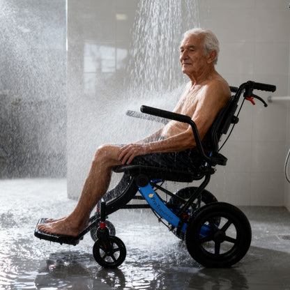 transport wheelchair for shower
