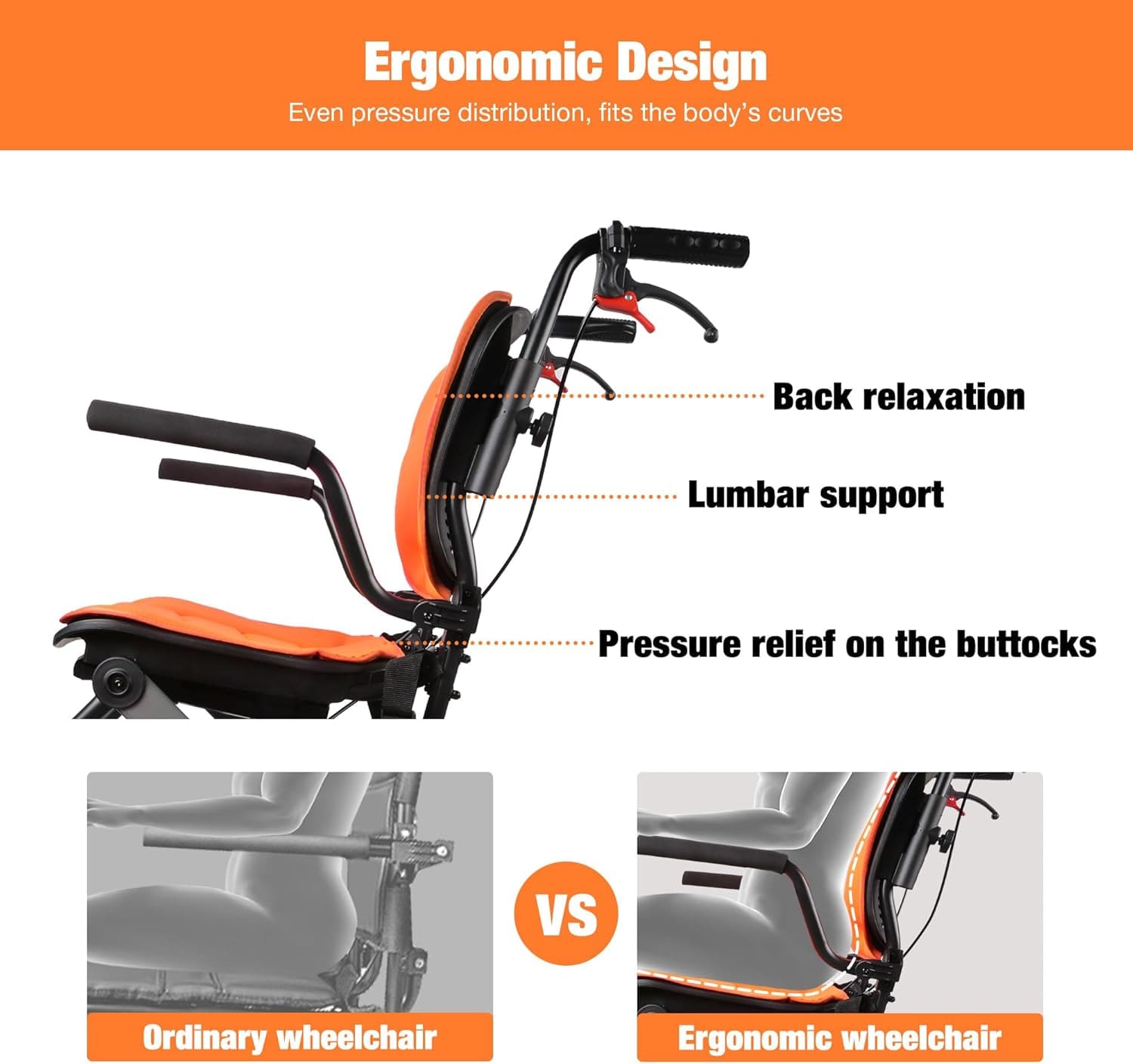 standard transport wheelchair