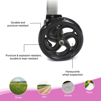 transport wheelchair wheels