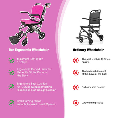a05 transport wheelchair vs other ordinary wheelchair