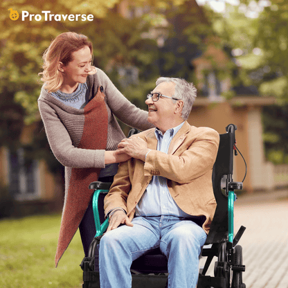 lightweight transport wheelchair#a08 green