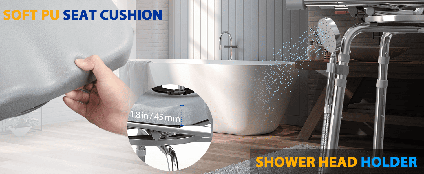 shower chair with shower head holder#hh20 pc