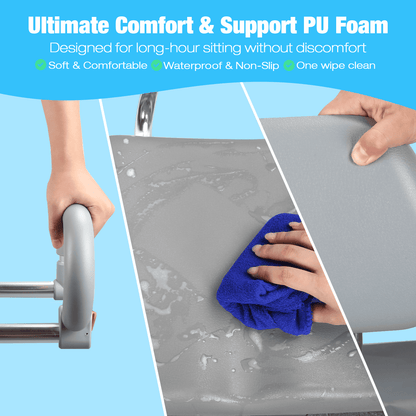 shower chair with PU foam#hh20