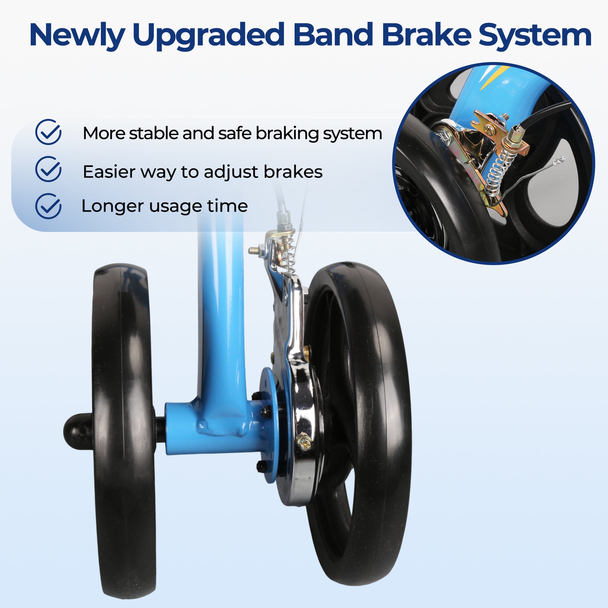 Foldable Knee Scooter with Comfort Knee Pad for Adults