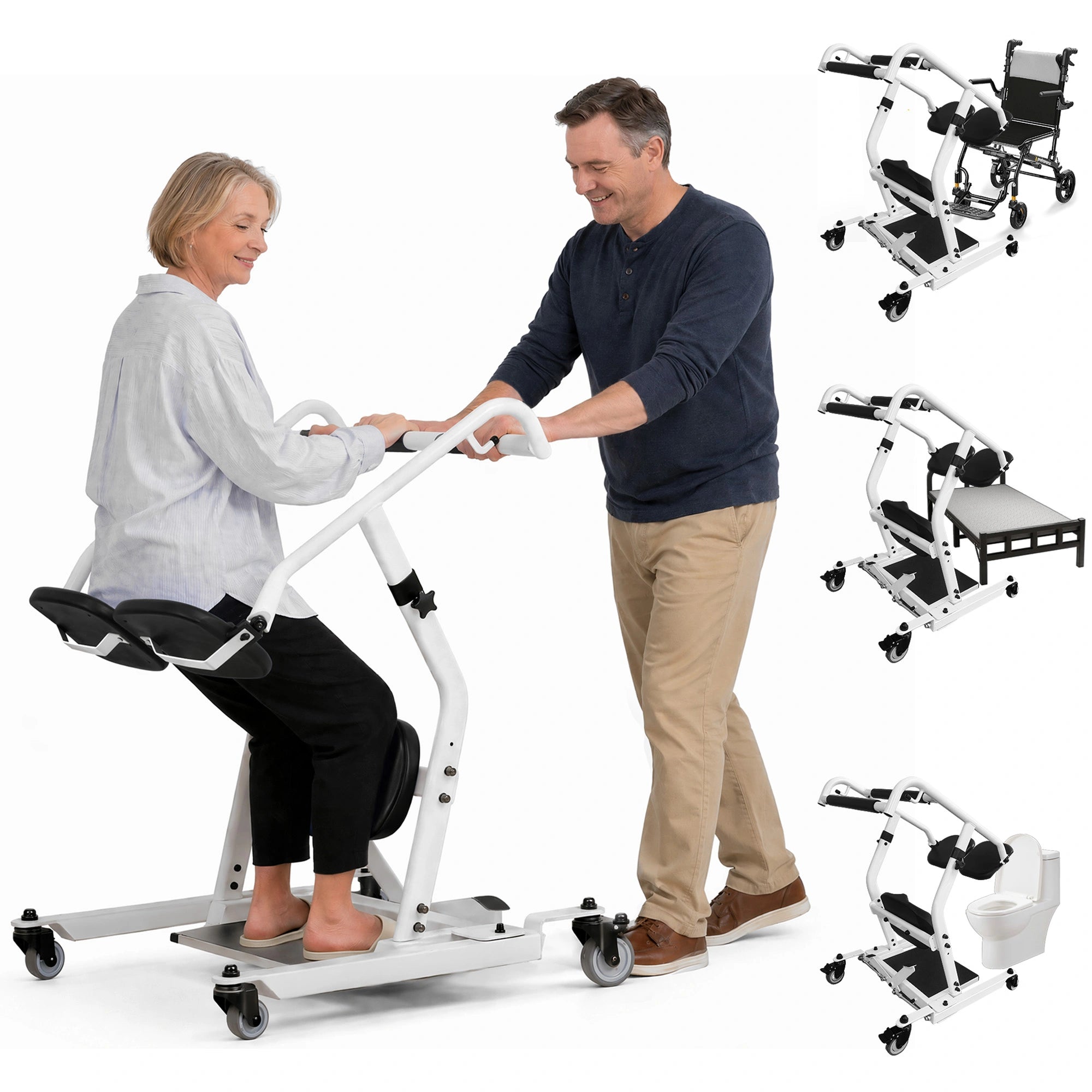Sit to Stand Lift, Stand Assist Patient Transfer Chair