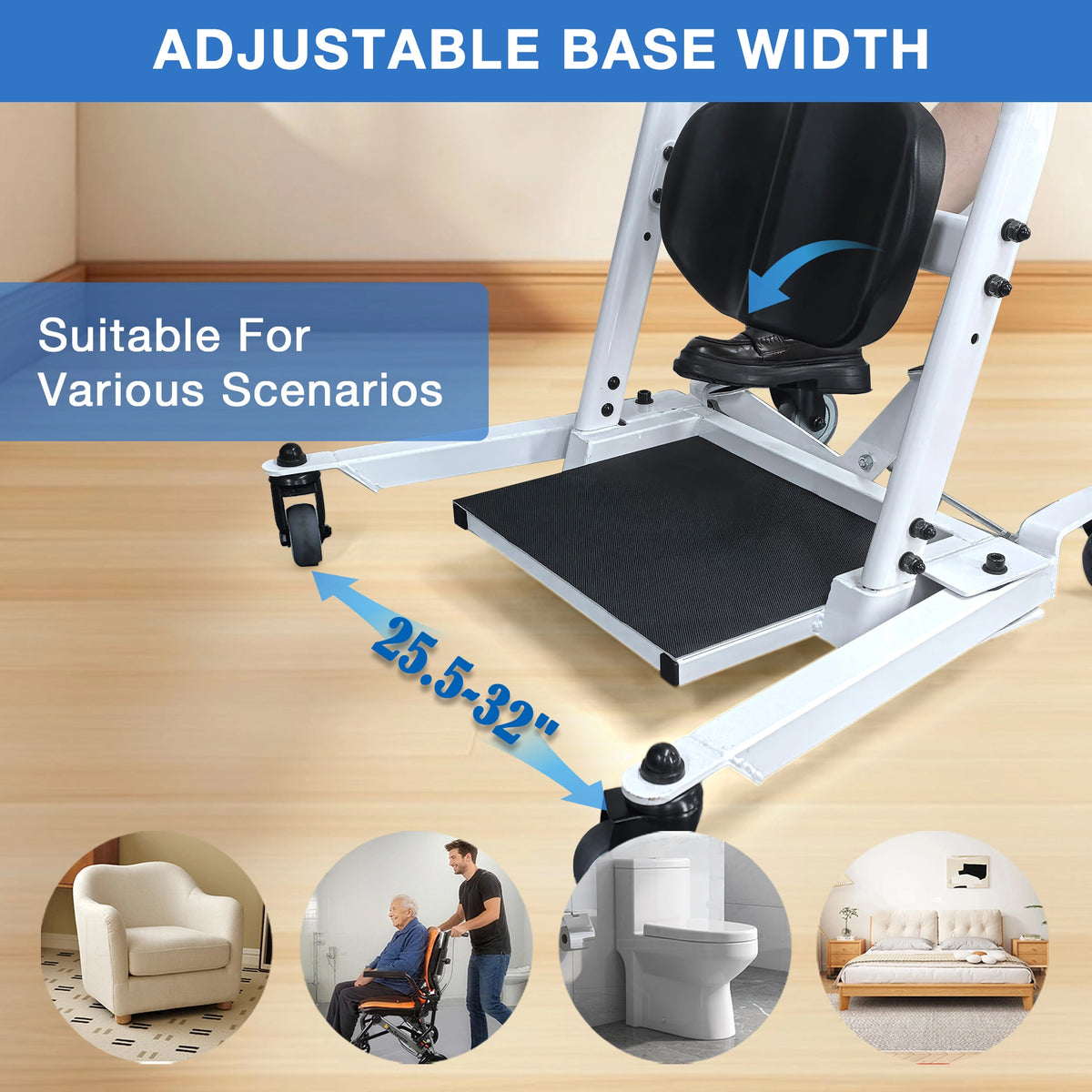 Sit to Stand Lift, Stand Assist Patient Transfer Chair