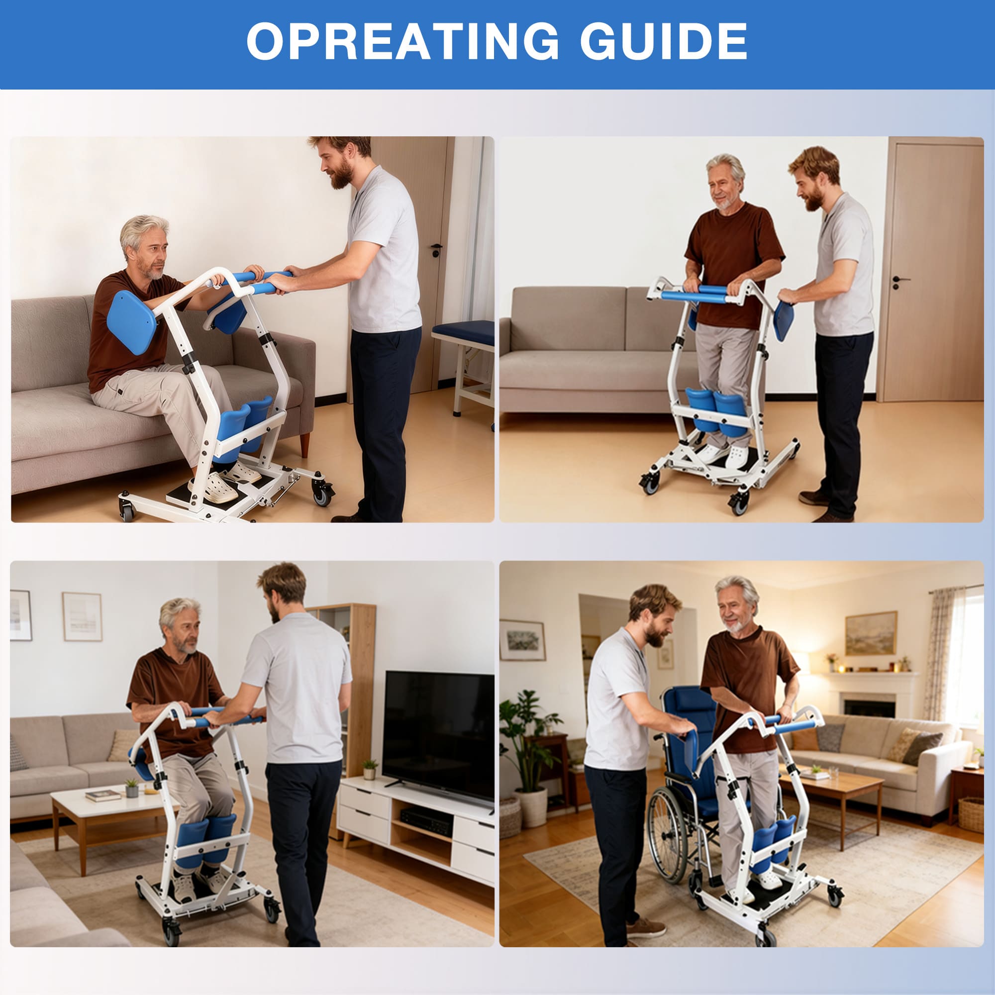 Stand Assist Lift Chair for Elderly & Disabled | Sit-to-Stand