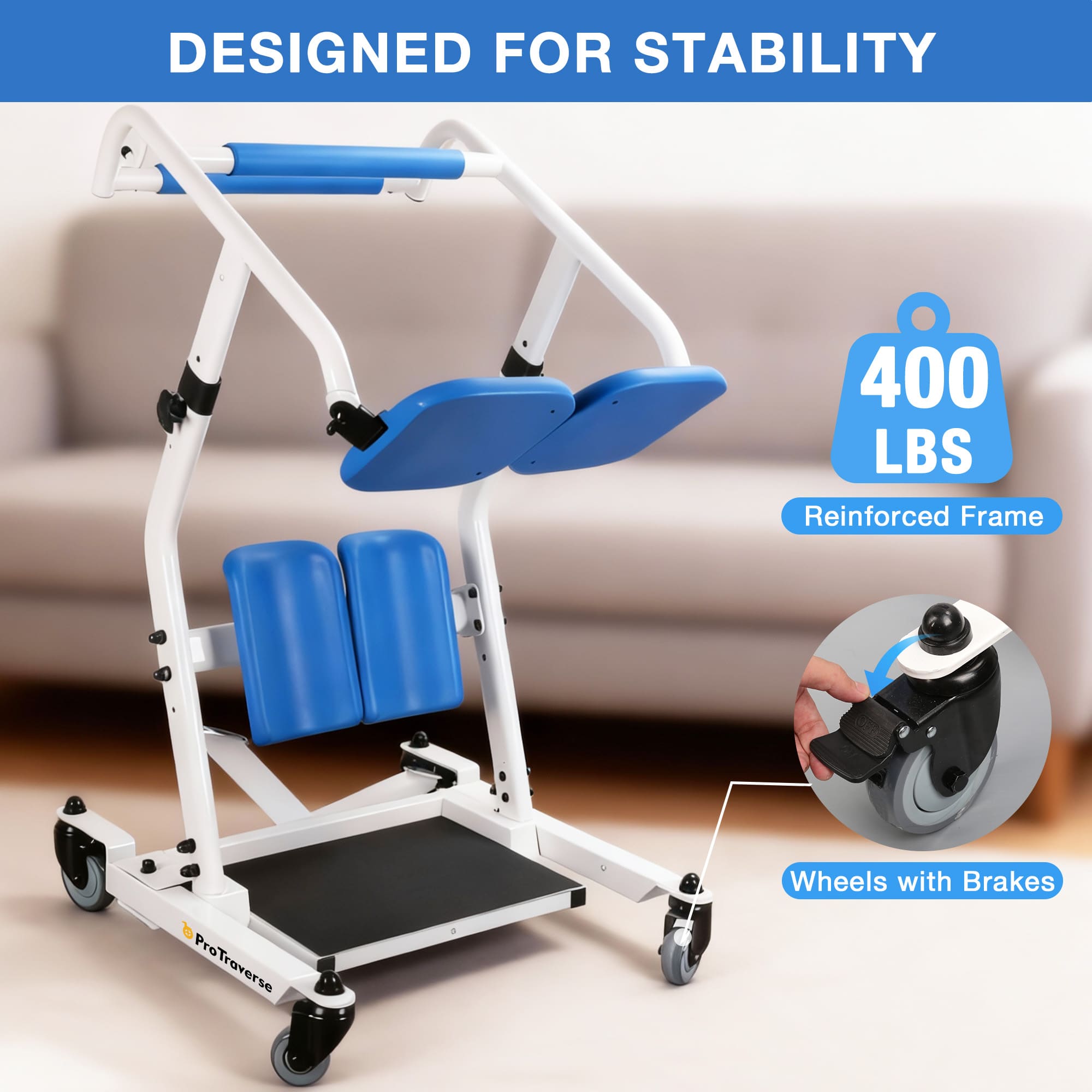 Stand Assist Lift Chair for Elderly & Disabled | Sit-to-Stand