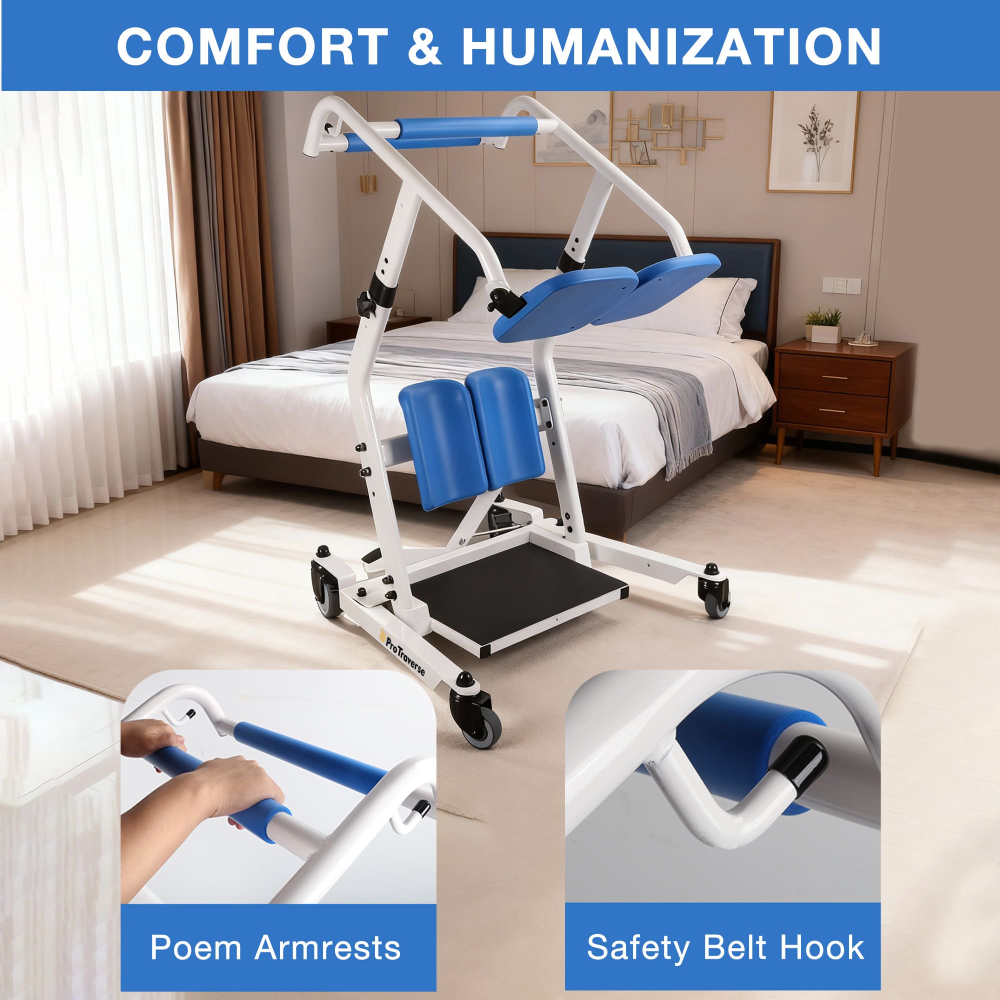 Stand Assist Lift Chair for Elderly & Disabled | Sit-to-Stand