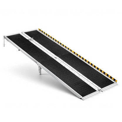 Portable Wheelchair Ramp for Easier Home Entry, 7FT Folding Design