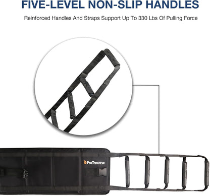 transfer belt supports  up to 330lbs