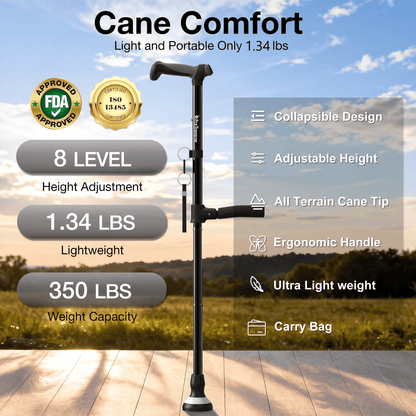 travel walking cane