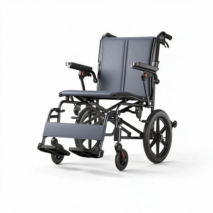 Foldable Transport Wheelchair for Easy Everyday Mobility