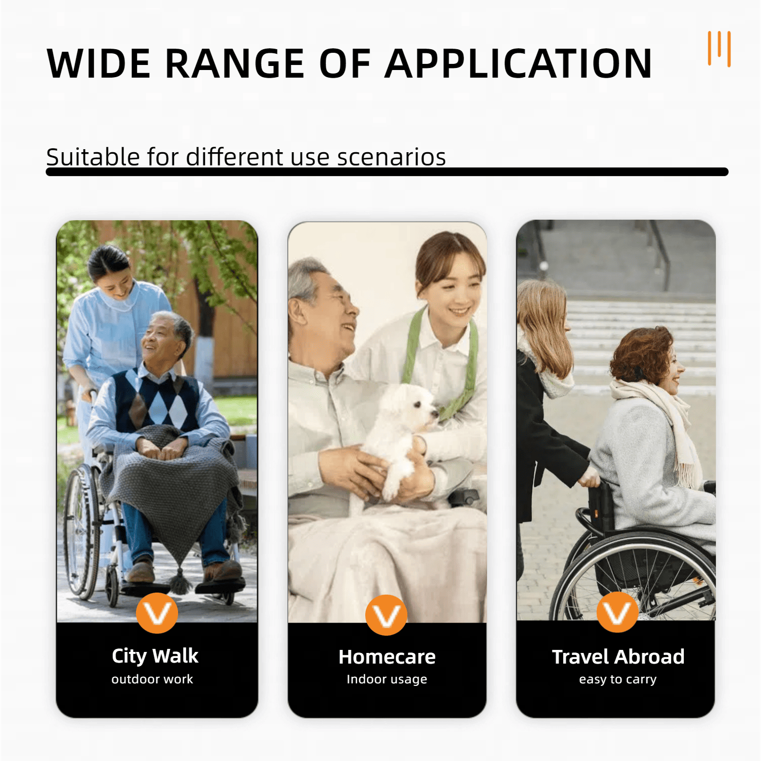 Foldable Wheelchair – Lightweight Travel Chair, Ergonomic Comfort