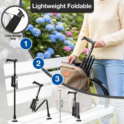 walking cane rubber base