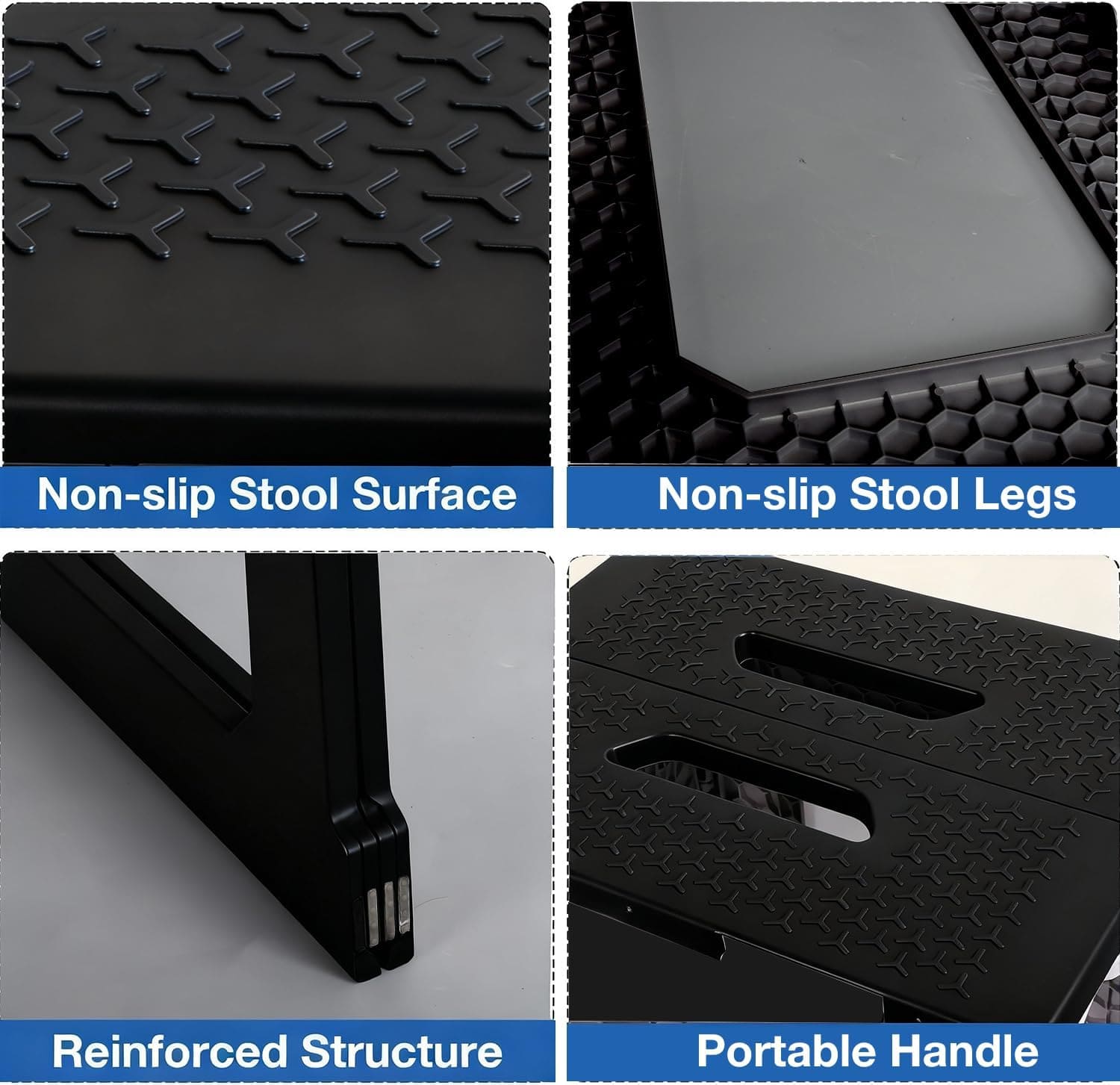 waterproof shower stool#zh450 black