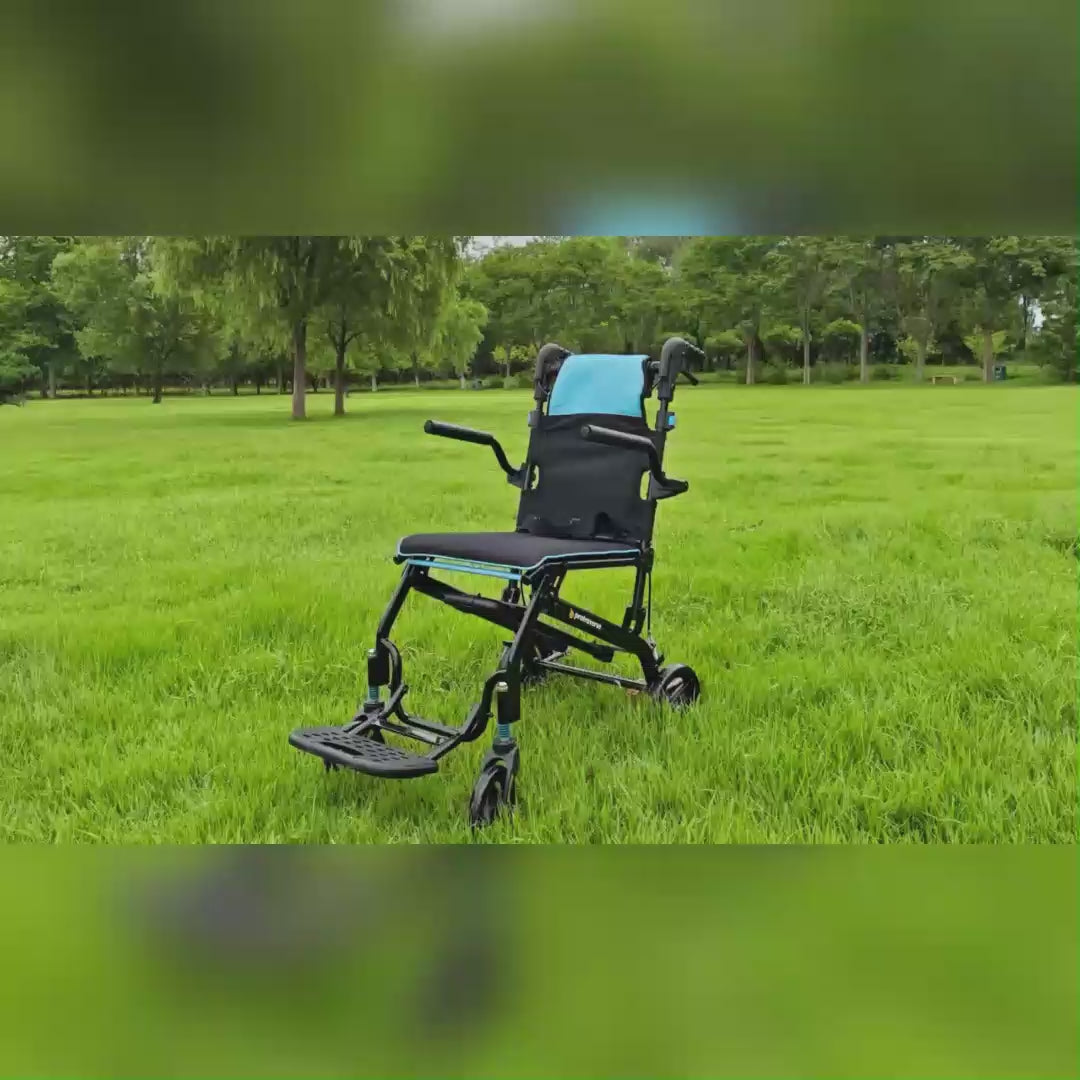 protraverse lightweight transport wheelchair