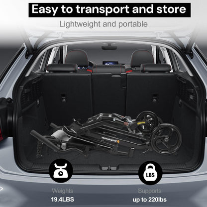 wheelchair transport chair#a02 gray